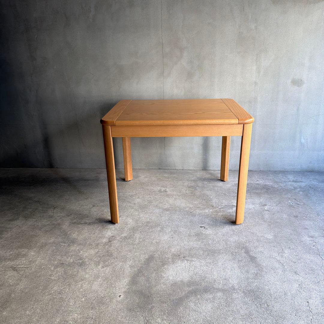 未使用品　飛騨家具　イバタインテリア　エクステンションテーブル　伸長式テーブル