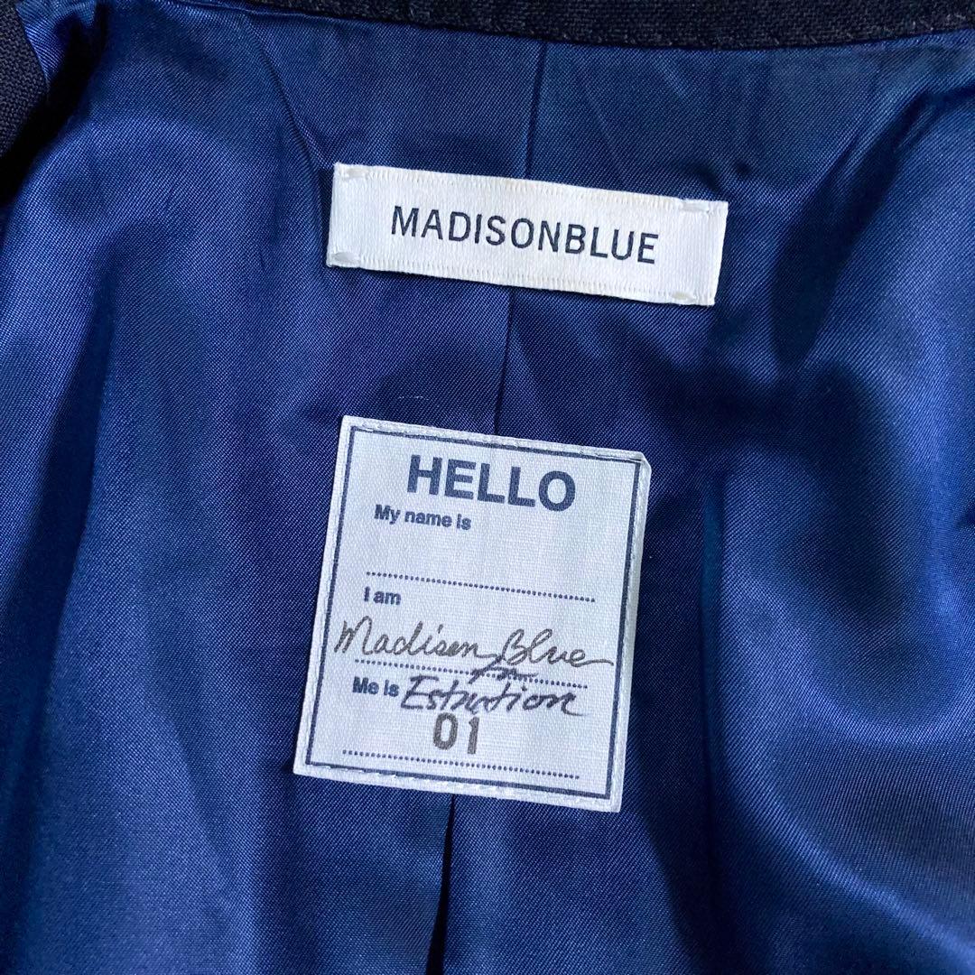 美品 マディソンブルー エストネーション別注 W6B 紺ブレ 01 金ボタン