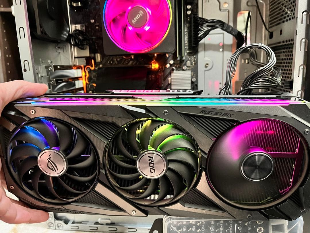 グラフィックボード・グラボ・ビデオカード ASUS ROG STRIX RTX 3060ti 8GB
