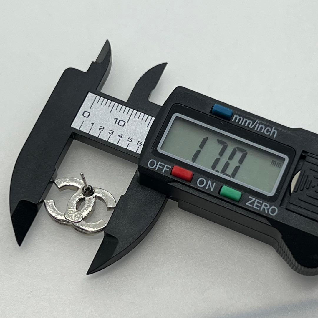 CHANEL ココマーク C20 A ラインストーン キラキラ ピアス 0619