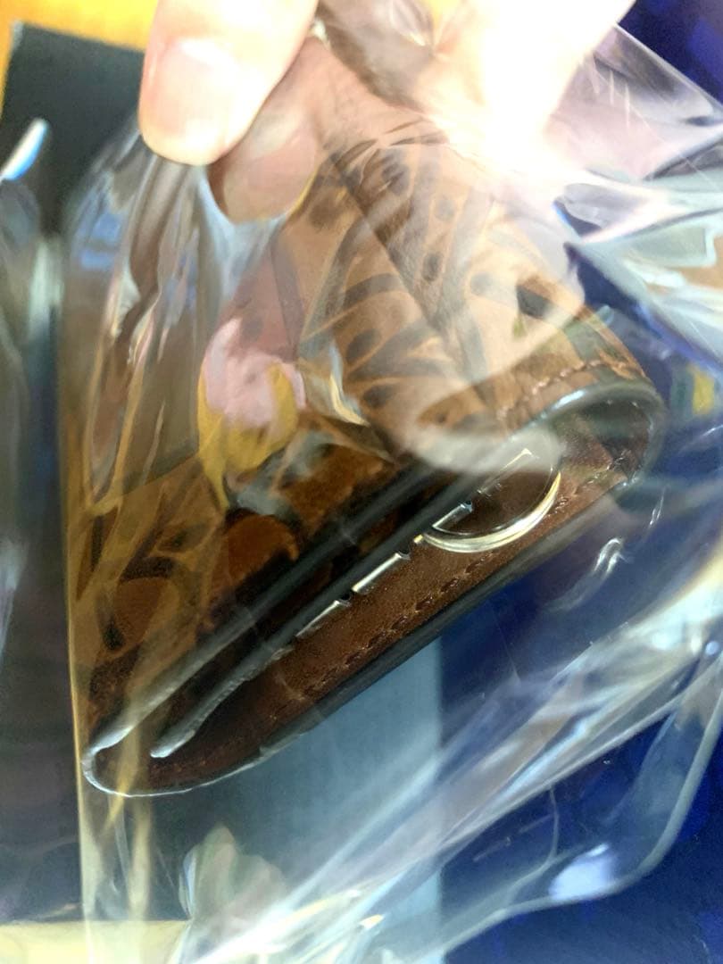 さ*須様 viviennewestwood キーケース　茶色レザー　型押し