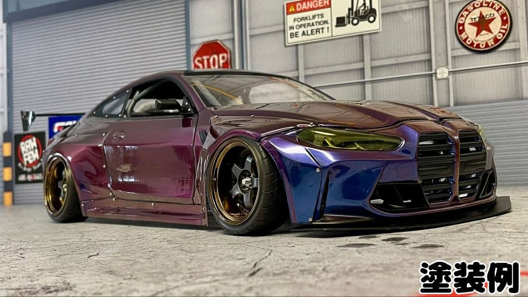 新品 無塗装 BMW M4 G82 APLASTICS ラジドリ ボディ