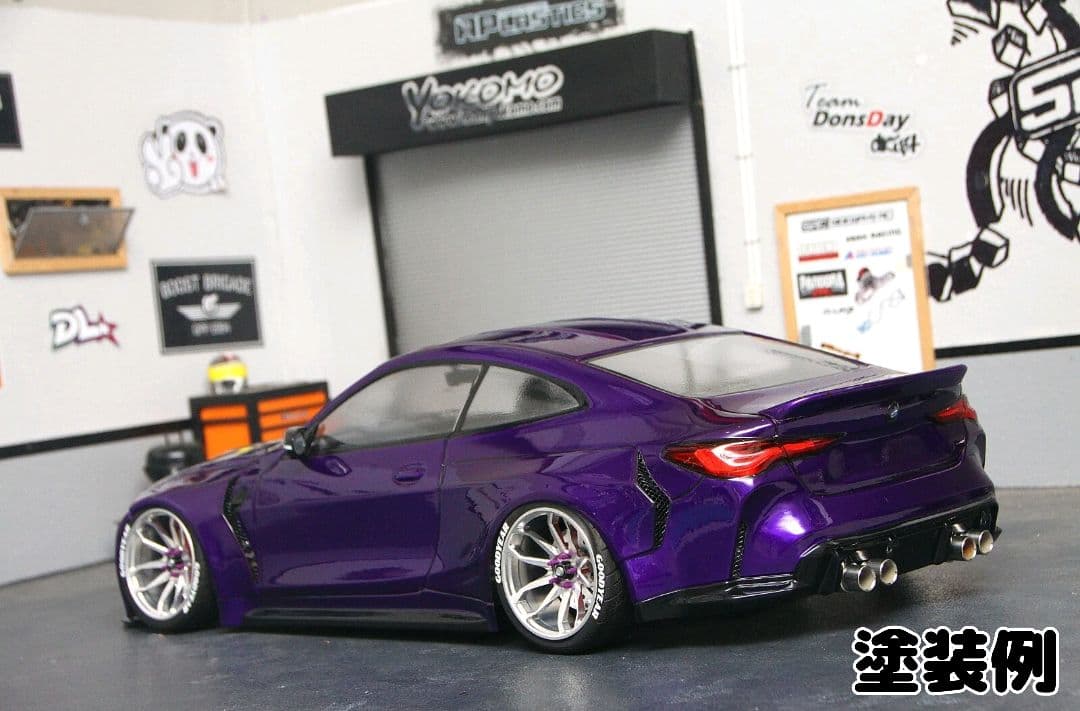 新品 無塗装 BMW M4 G82 APLASTICS ラジドリ ボディ