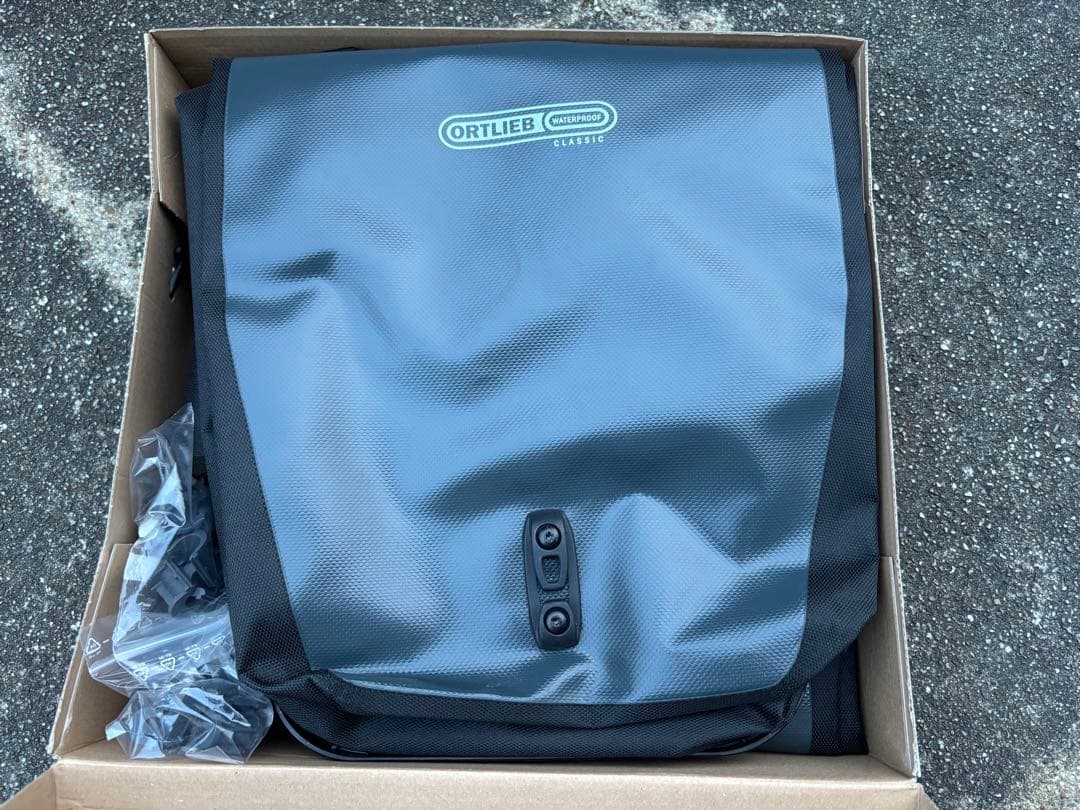 ORTLIEB バックローラー クラシックQL2.1 アスファルト