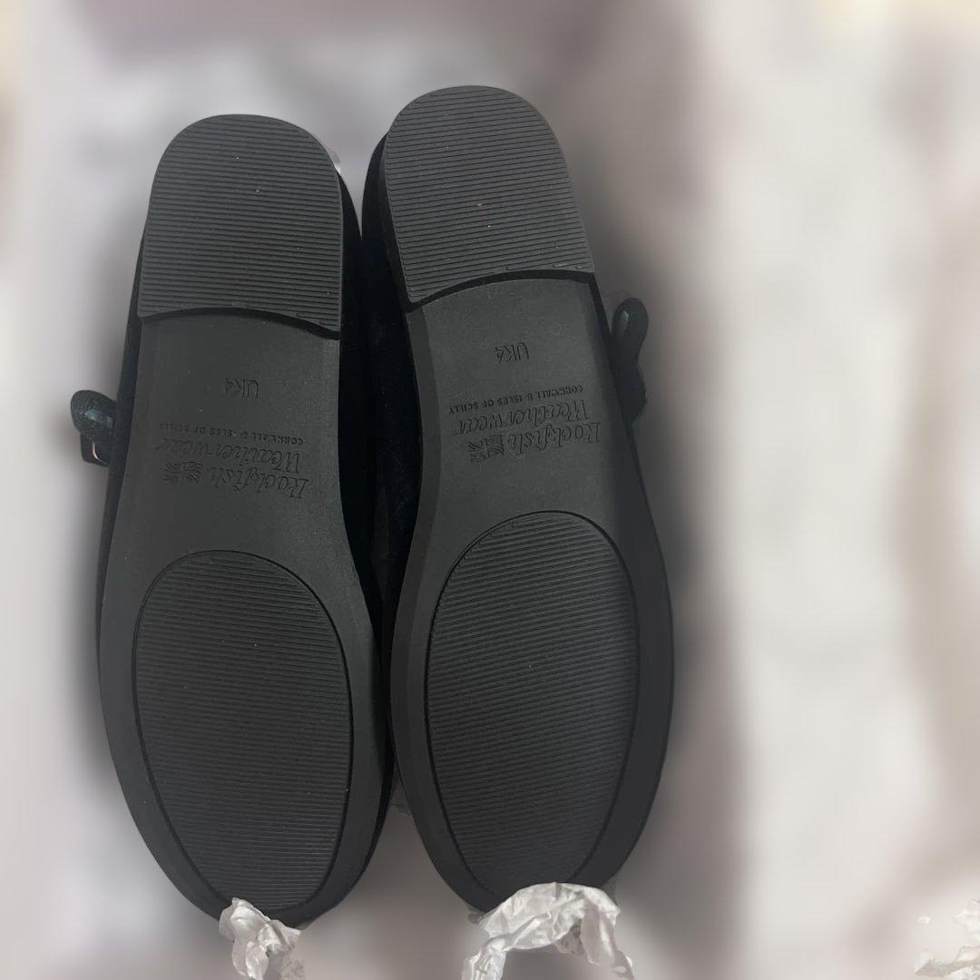 Rockfish Weatherwear ブラックバレエシューズ