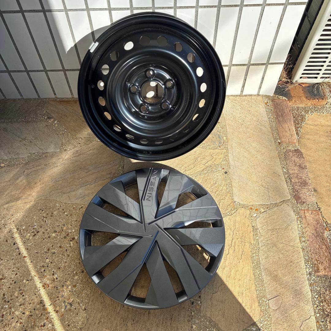 送料込み セレナc28新車外し16インチ スパイラルデザインホイール 4個セット