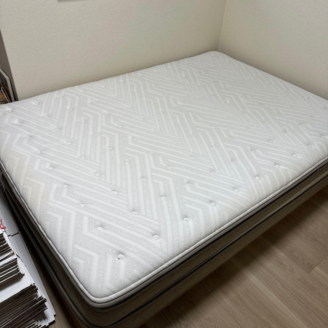 ニトリ　Nスリープ　ダブルベッド マットレス＋フレームセット