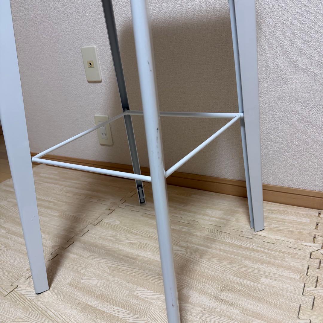 DULTON ダルトン バーチェア ハイチェア 木製座面 白　①