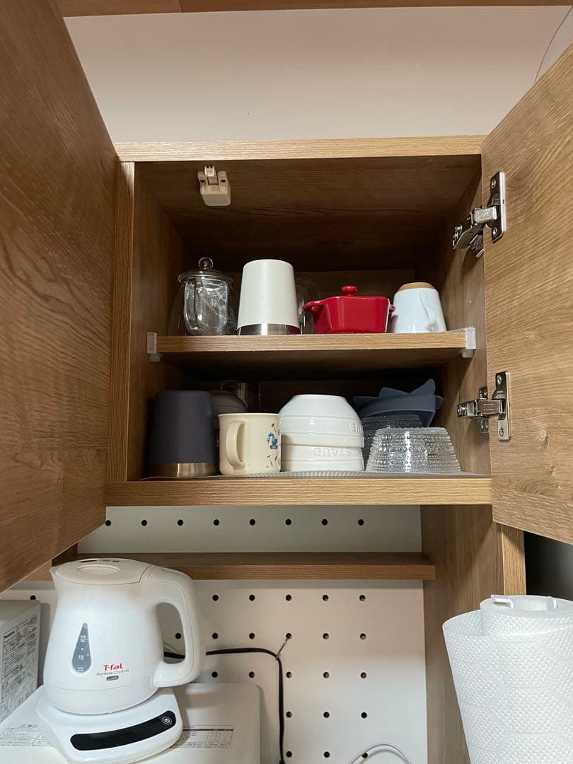 送料込みLOWYA食器棚 幅120