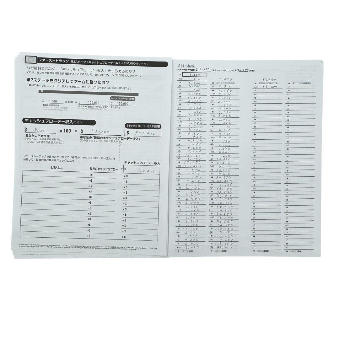 キャッシュフロー ゲーム(日本語版)-ロバートキヨサキ-金持ち父さん貧乏父さん