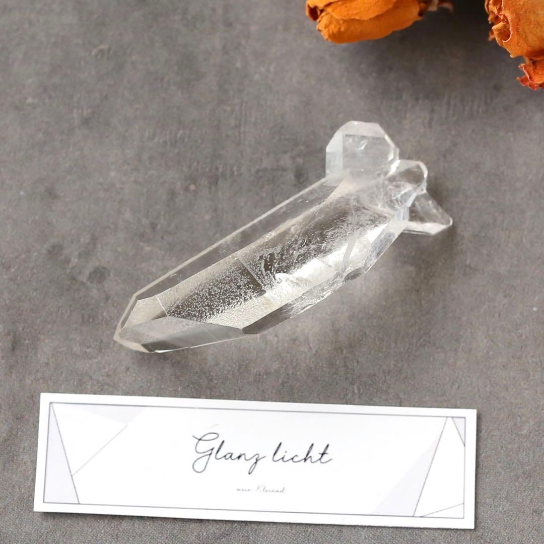 ダブルポイント ヴィジョンクォーツ 水晶 天然石 希少 鉱物 両剣水晶