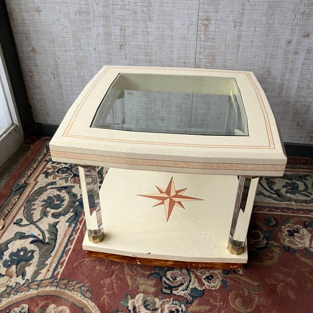 creations Curci Paris ロココ様式 木製 センターテーブル