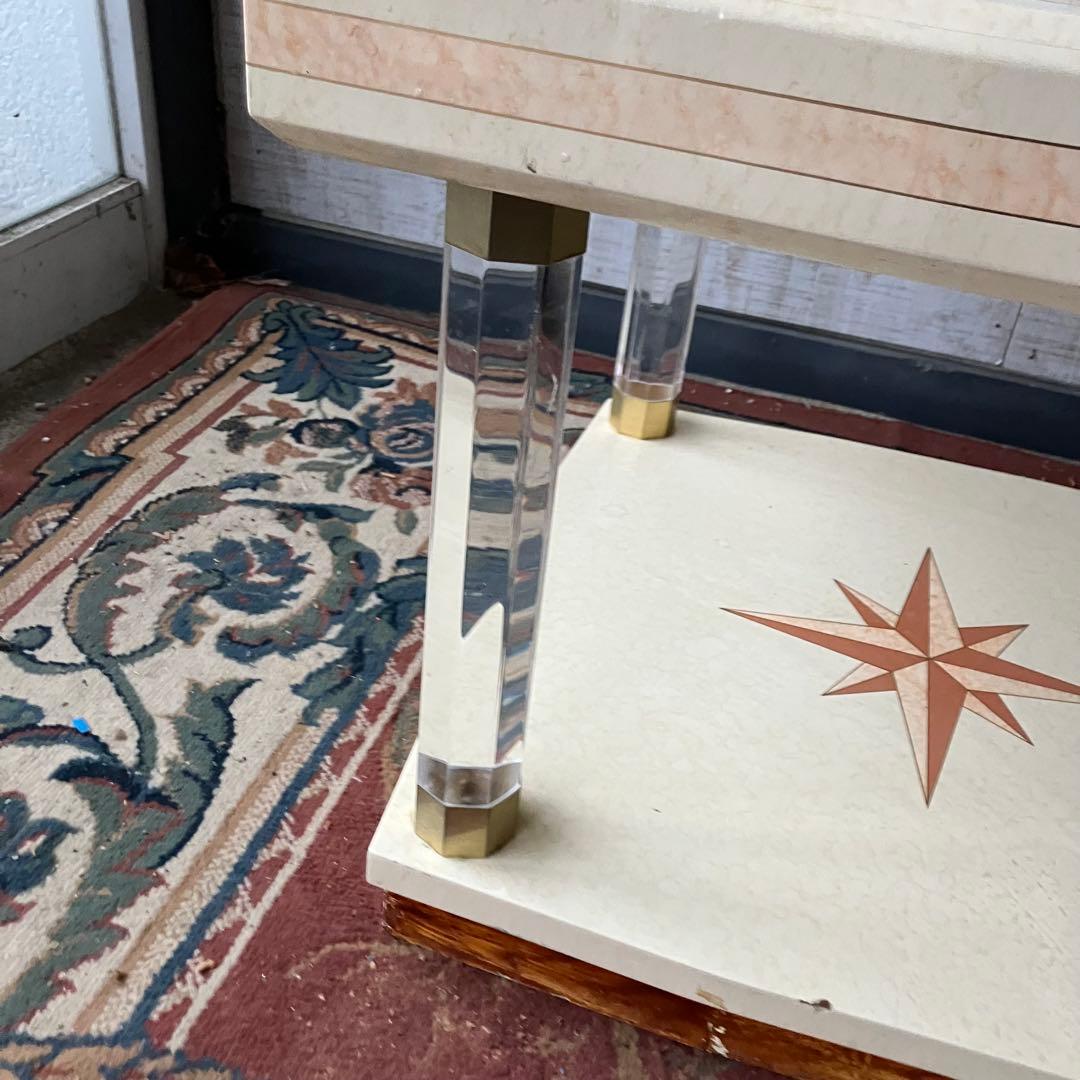 creations Curci Paris ロココ様式 木製 センターテーブル