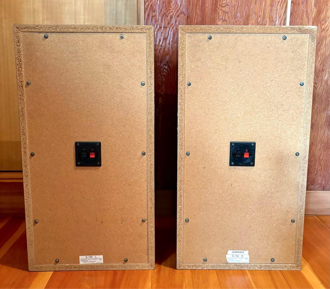 【動作確認済】KENWOOD 3way スピーカー S-7M ペア ROXY