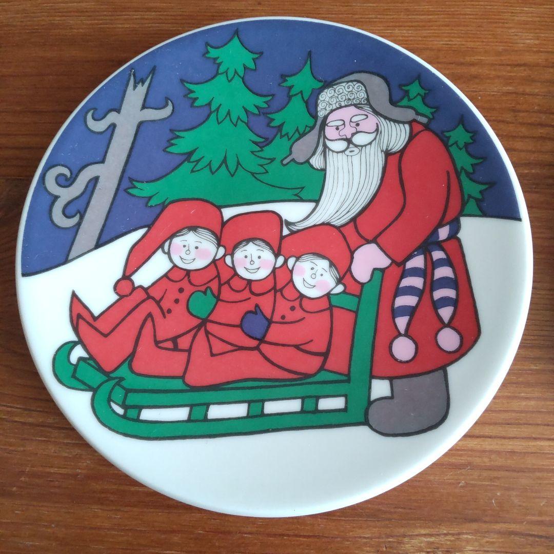 専用　　　　　　北欧アンティーク　アラビア　クリスマスプレート　2枚セット