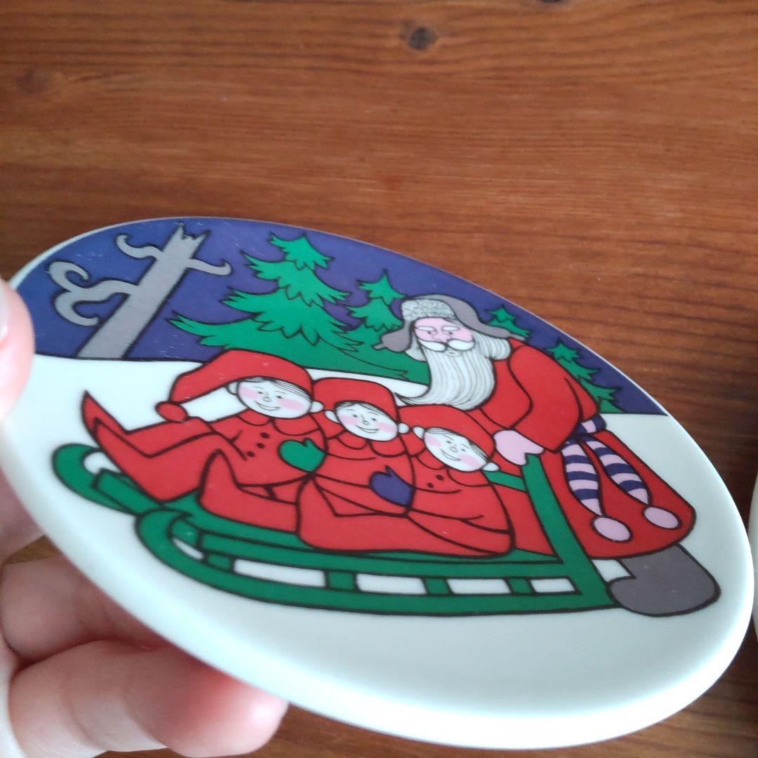 専用　　　　　　北欧アンティーク　アラビア　クリスマスプレート　2枚セット