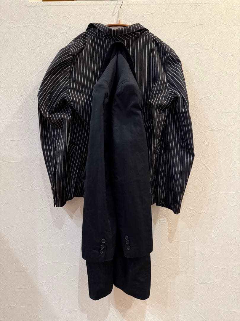 コムデギャルソン 二重 レイヤード ロング ジャケット　2011ss