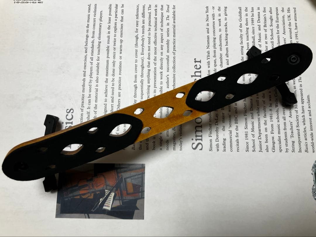 高級　バイオリン　肩当て　コルフカーレスト　美品