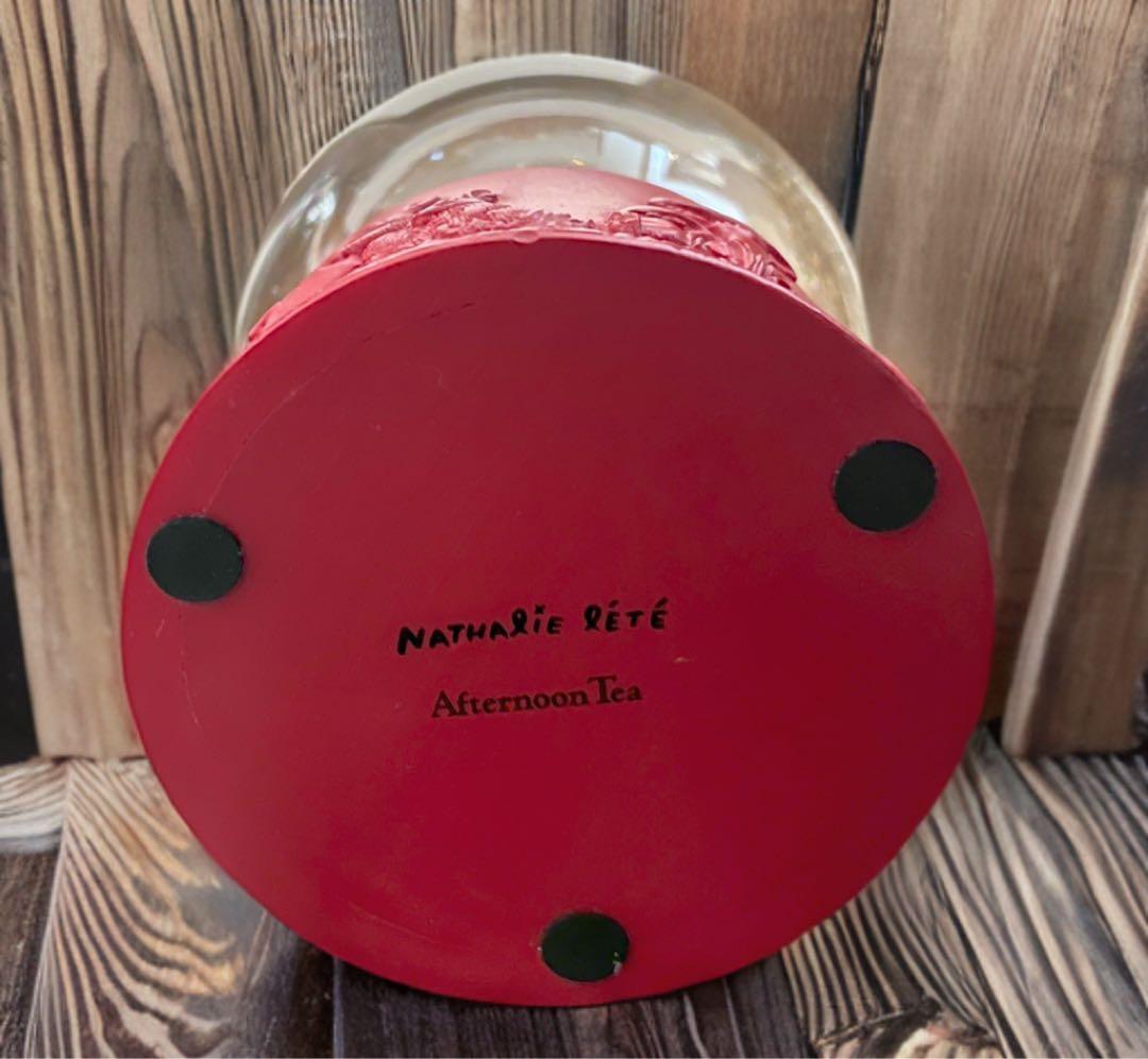 お箱有り ナタリーレテ アフタヌーンティー スノードーム りんご姫 ほぼ新品