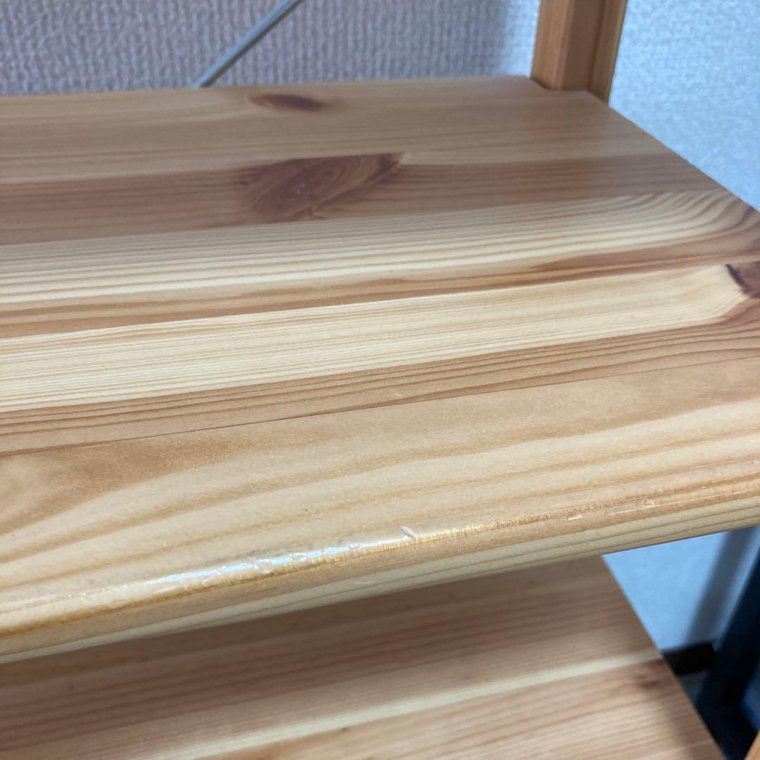 無印良品　パイン材　ユニットシェルフ　奥行25ｃｍタイプ・86cm幅・小