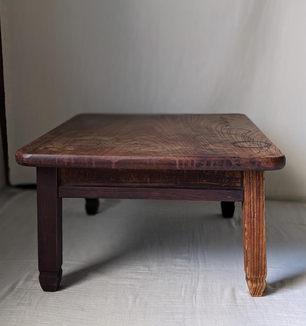 希少　古家具　古い座卓　アンティーク　当時物　ローテーブル　ちゃぶ台