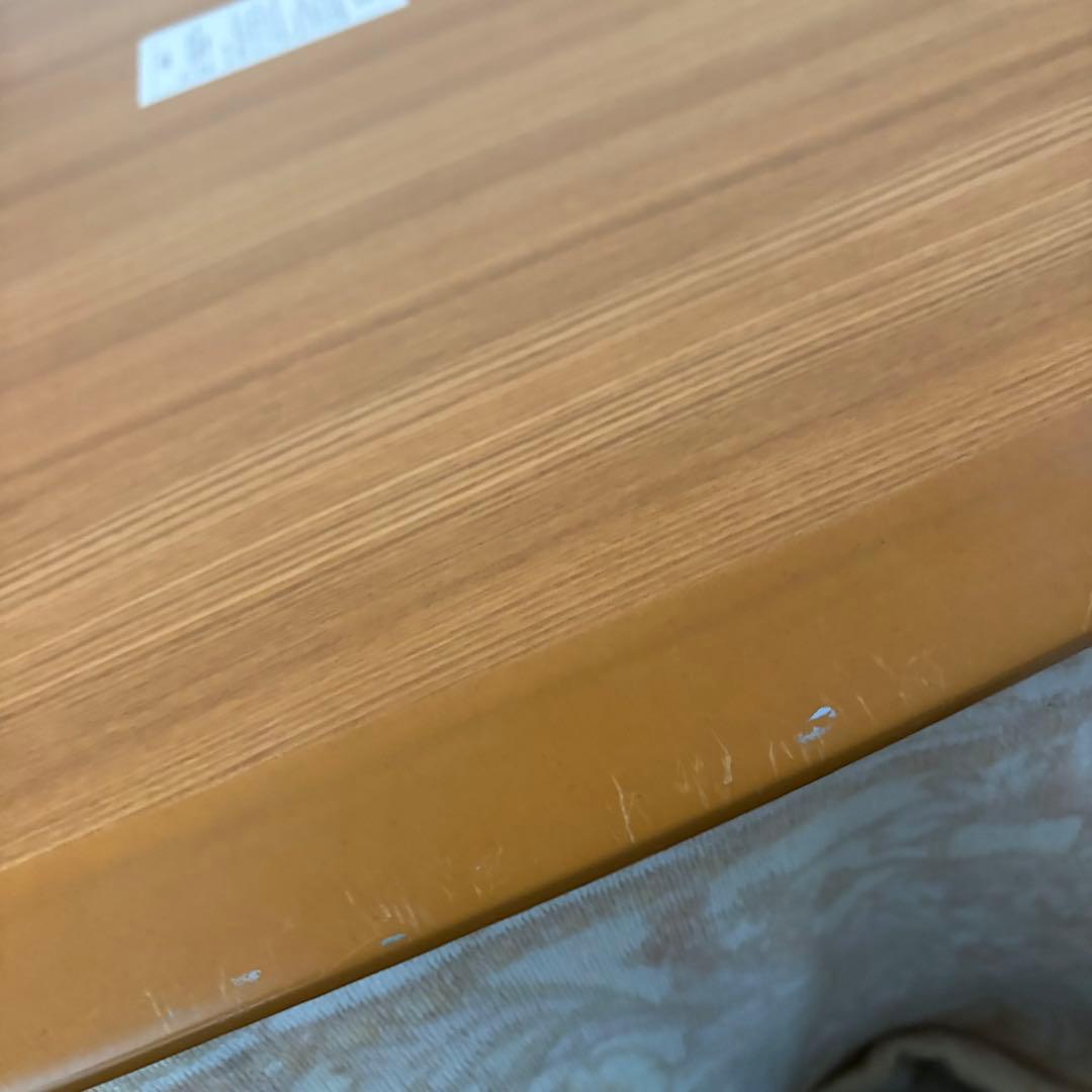 【廃盤】無印良品 楕円こたつ タモ材 フラットヒータ－