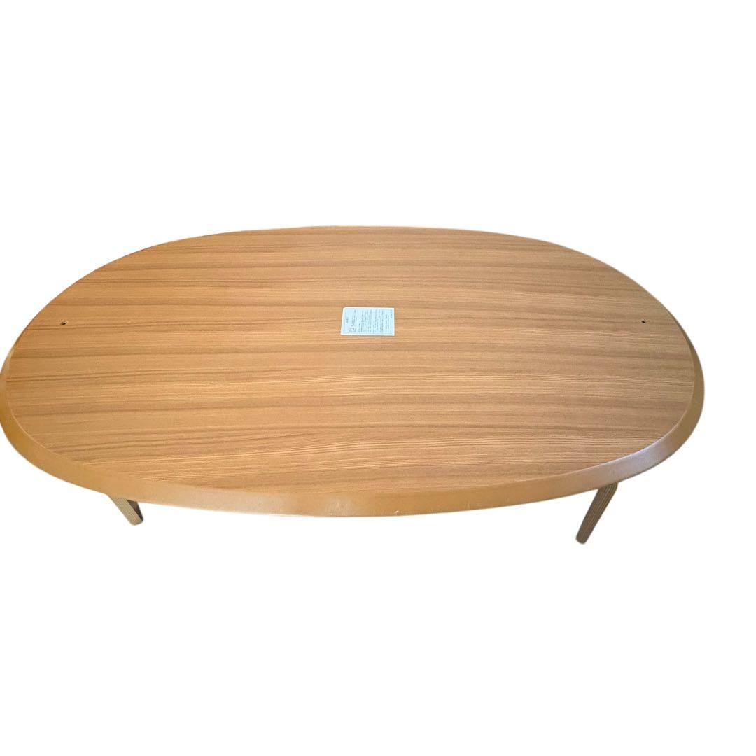 【廃盤】無印良品 楕円こたつ タモ材 フラットヒータ－