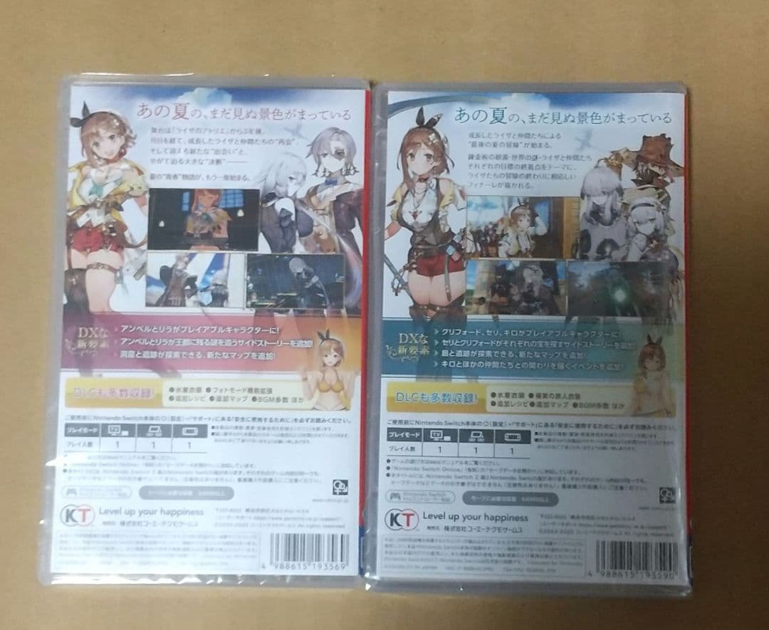 Switch ライザのアトリエ DX 2·3 セット