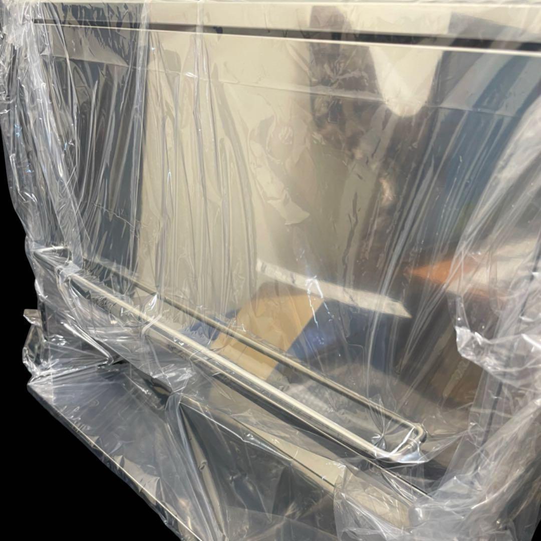 ステンレス フラップ扉のスパイスラック　5ポット付き 42719