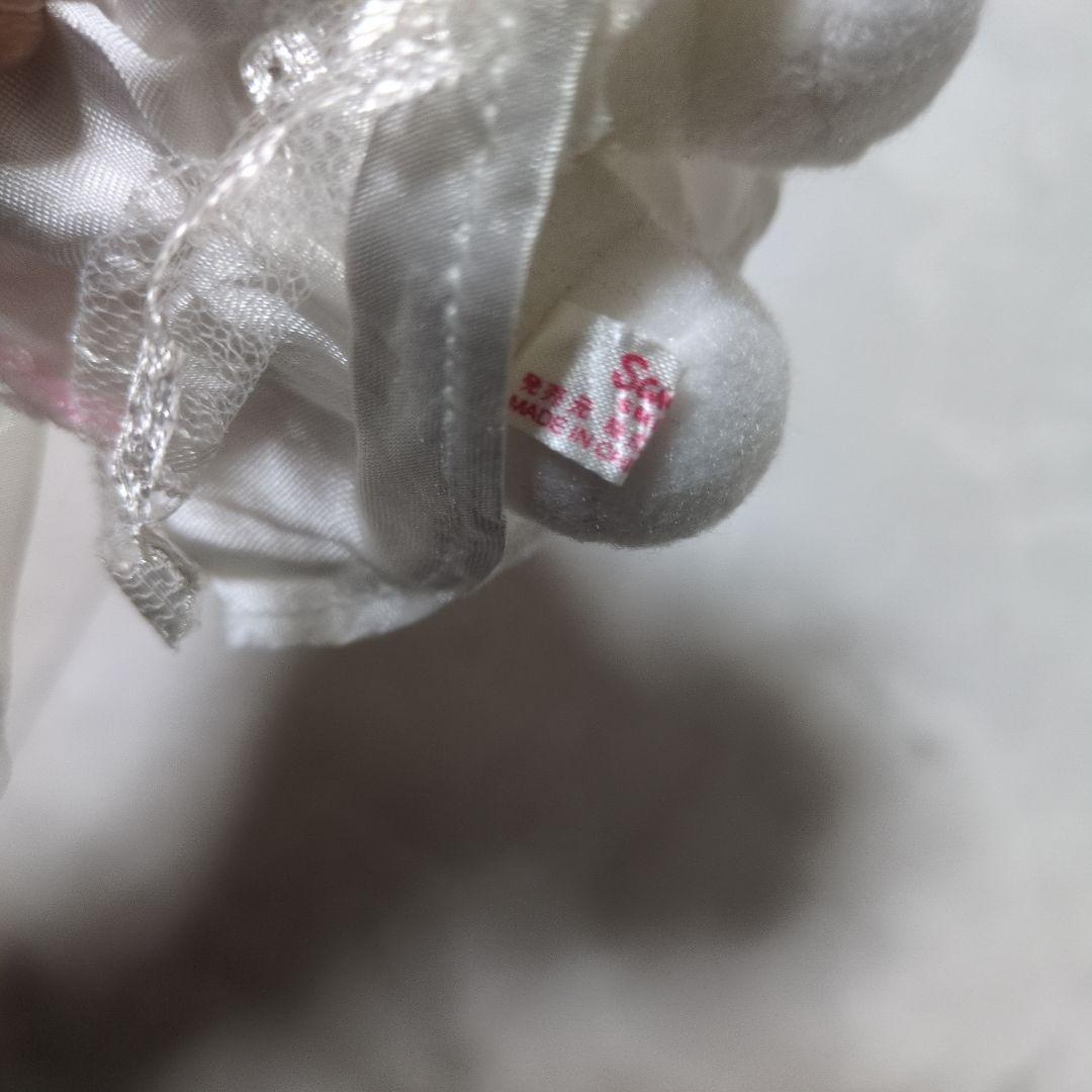 ハローキティ　ウエディング　バラ　花嫁　マスコット　ぬいぐるみ