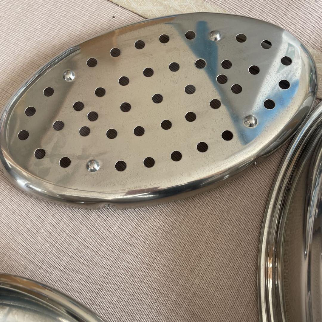 AMC鍋　 オーバル　浅型両手鍋