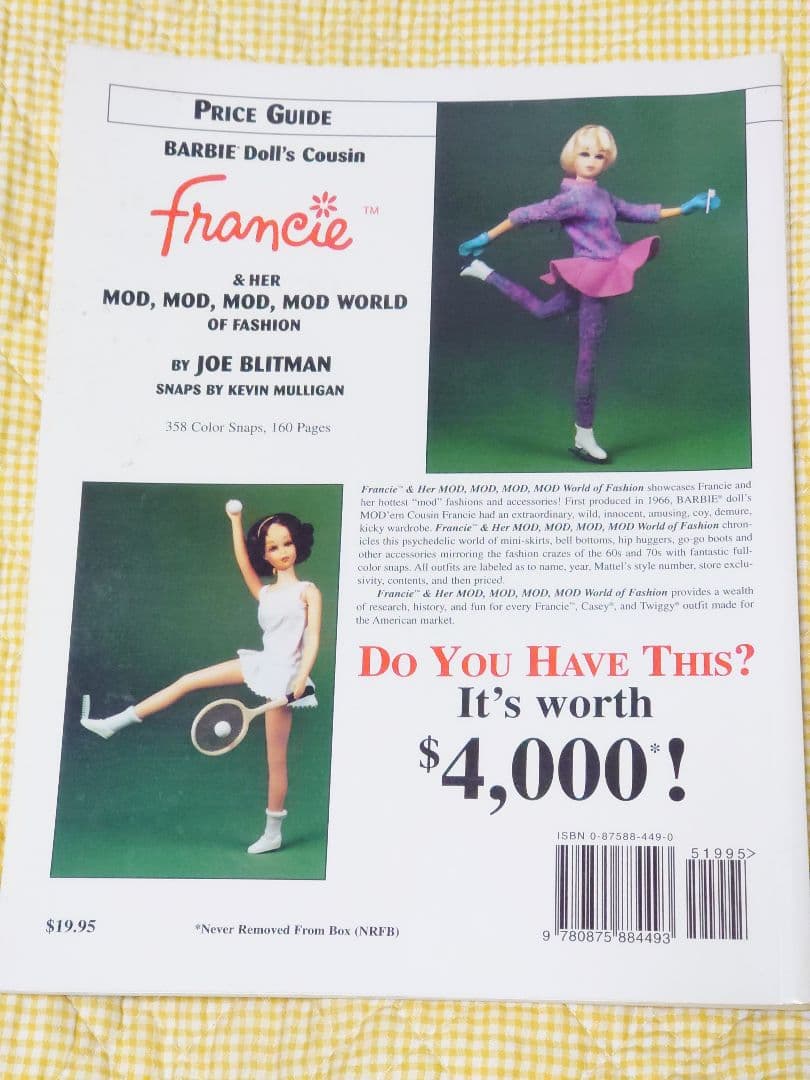 【洋書】Francie & HER MOD, WORLD OF FASHION