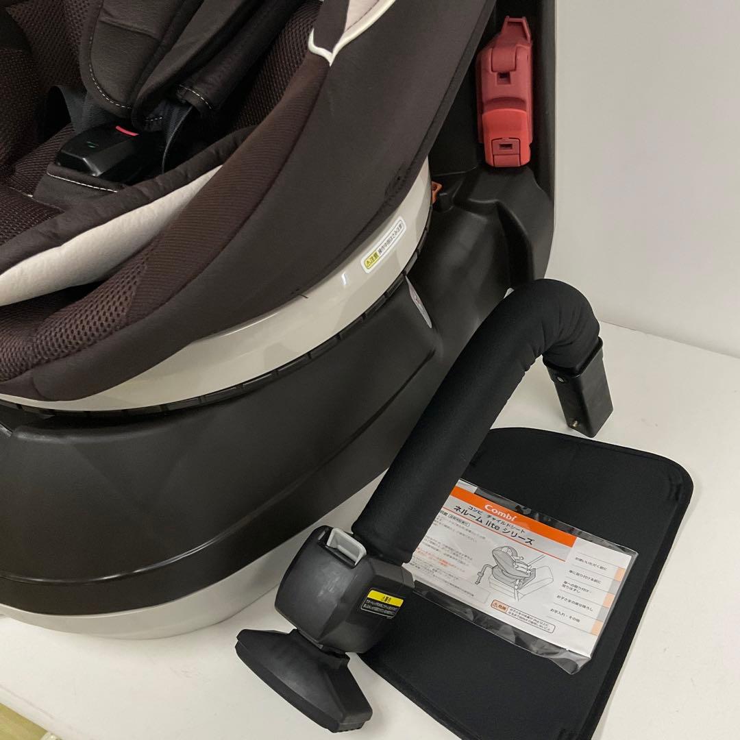 美品！コンビ 新生児対応 チャイルドシート ネルーム Lite EF ブラウン