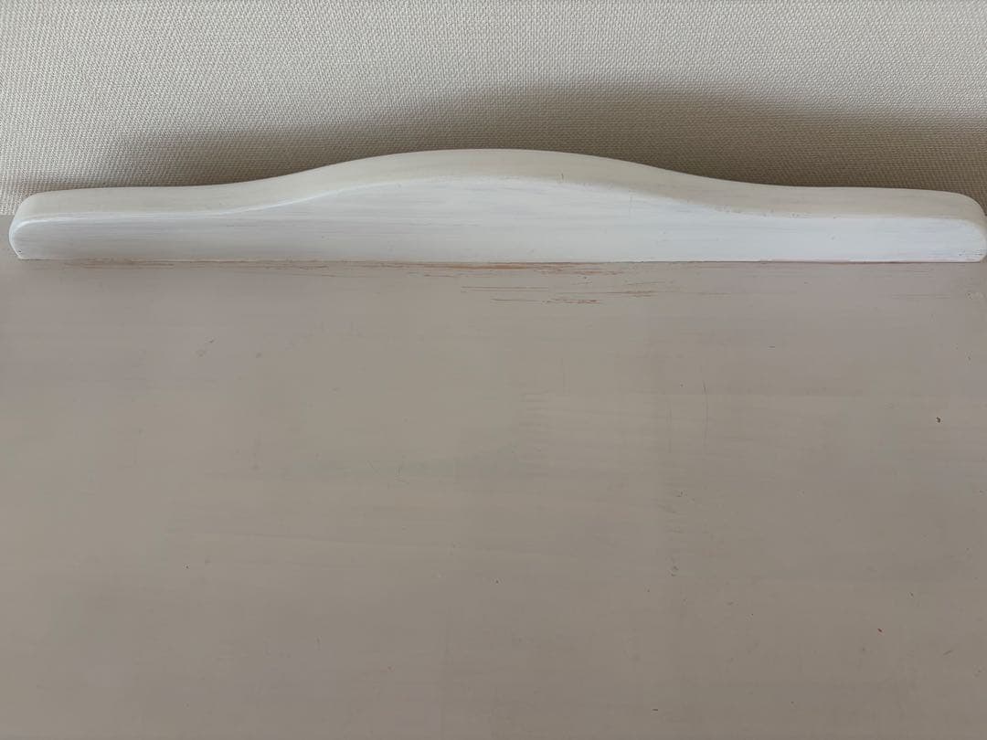 ヴィンテージホワイト木製チェスト