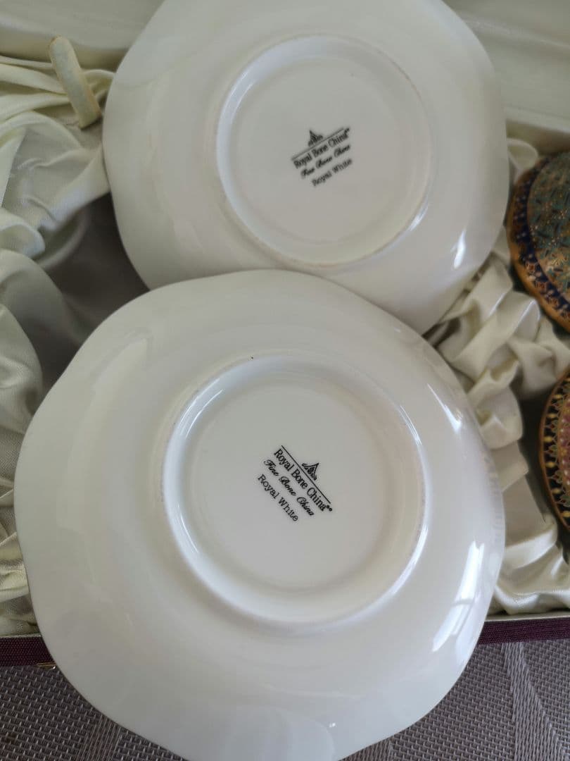 タイ ベンジャロン ハンドメイド 2脚セット