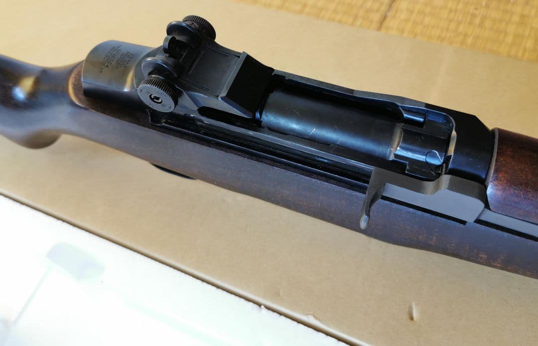 マルシン M1 ガーランド 6mm ガスブローバック ブナストック ブラウン