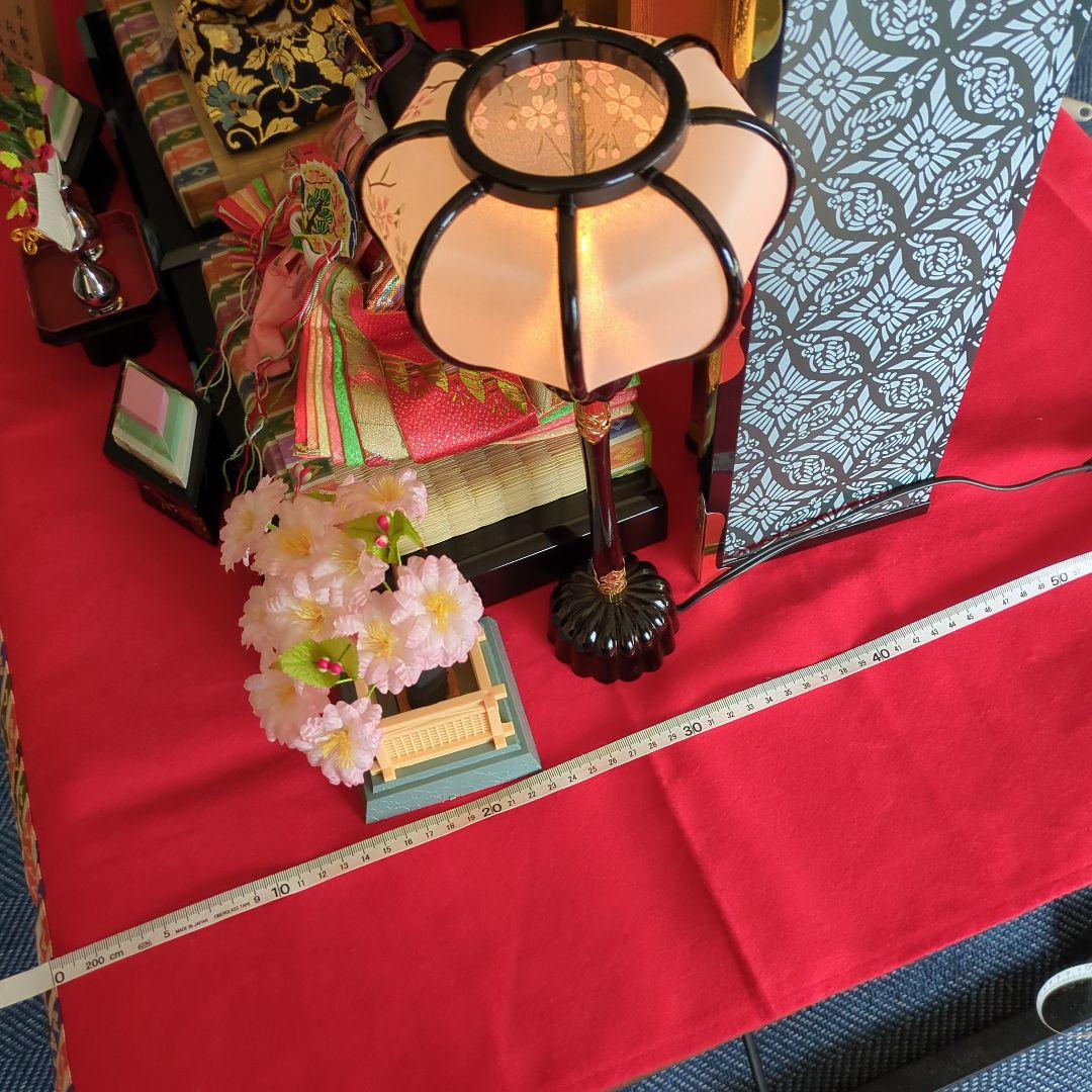 ひな人形 吉徳大光 親王飾り 京都西陣織伝統裂地 本仕立本頭 御雛