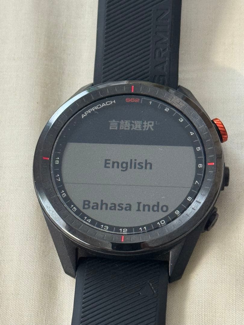 GARMIN ガーミン Approach S62 <純正保護フィルム付>