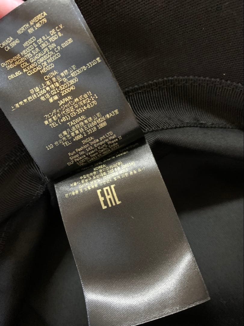 FIENDACE バケットハット 黒　60 Lサイズ