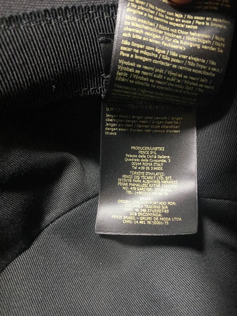 FIENDACE バケットハット 黒　60 Lサイズ