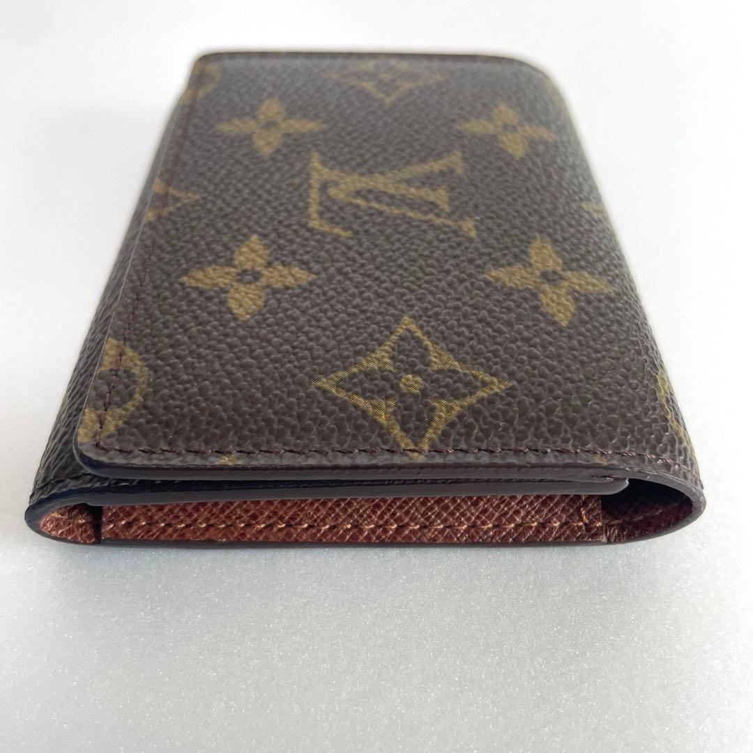 【もへじ】ルイヴィトン　名刺入れ　ダミエ柄