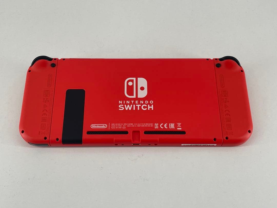 【美品】Nintendo Switch マリオレッド×ブルー（おまけ）