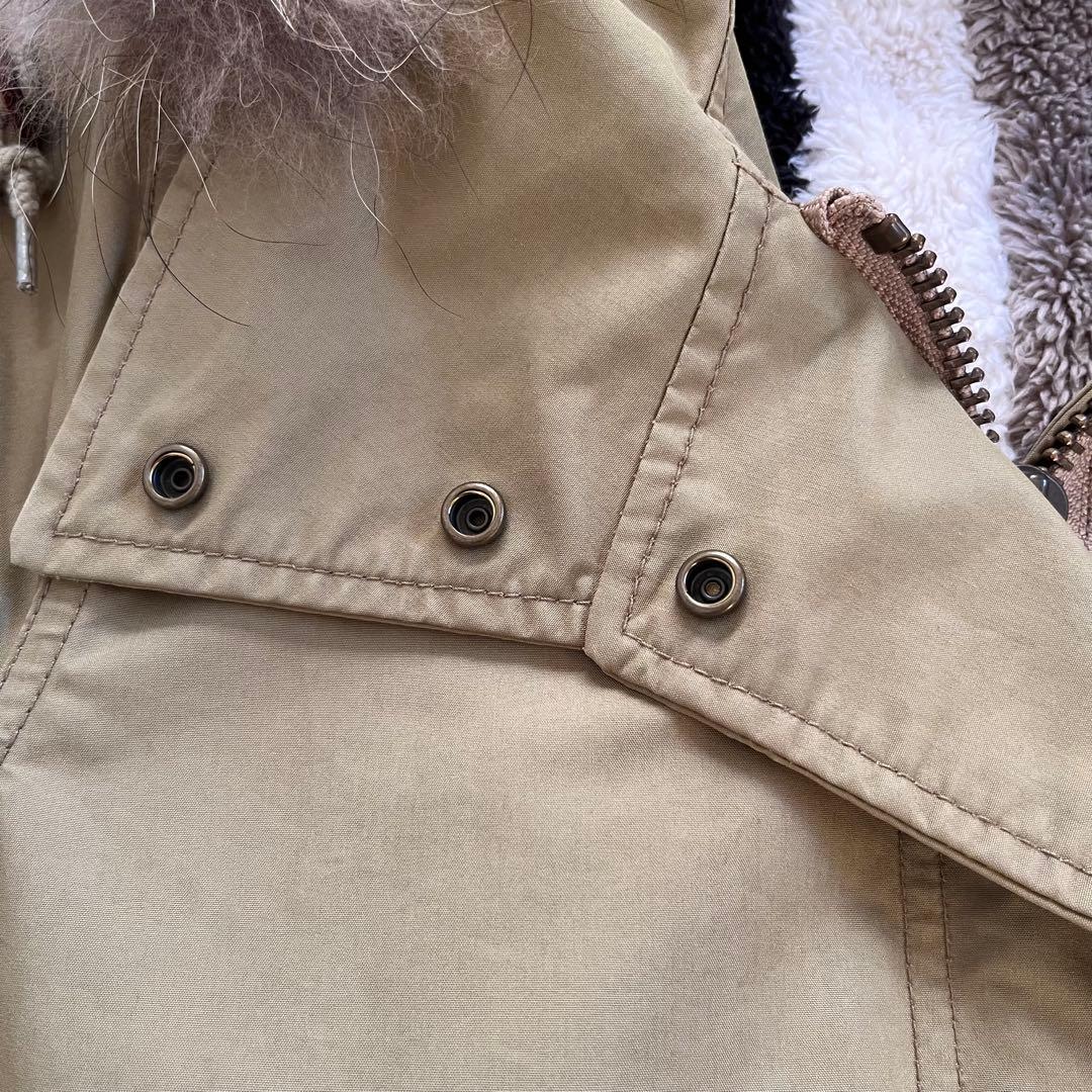 フレッドペリー レディース　モッズコート ユニオンジャックボアライナー付 M