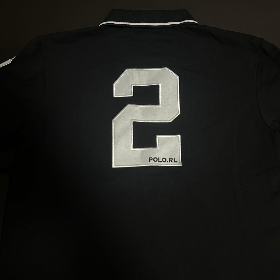Polo Ralph Lauren ブラックポロシャツ DUBAI ビッグポニー