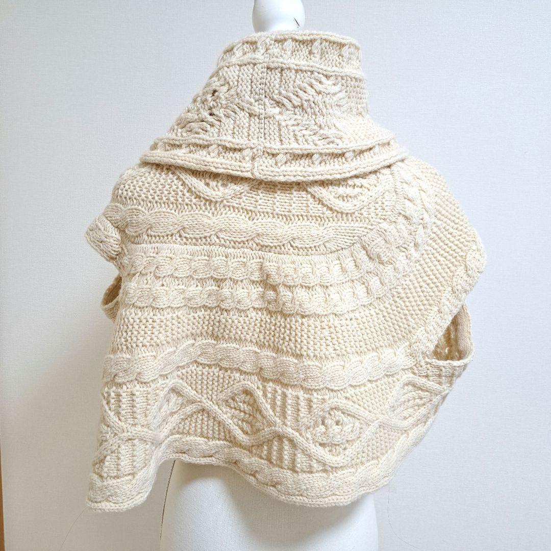 tricot COMME des GARÇONS ニットベスト　ポンチョ　羽織り