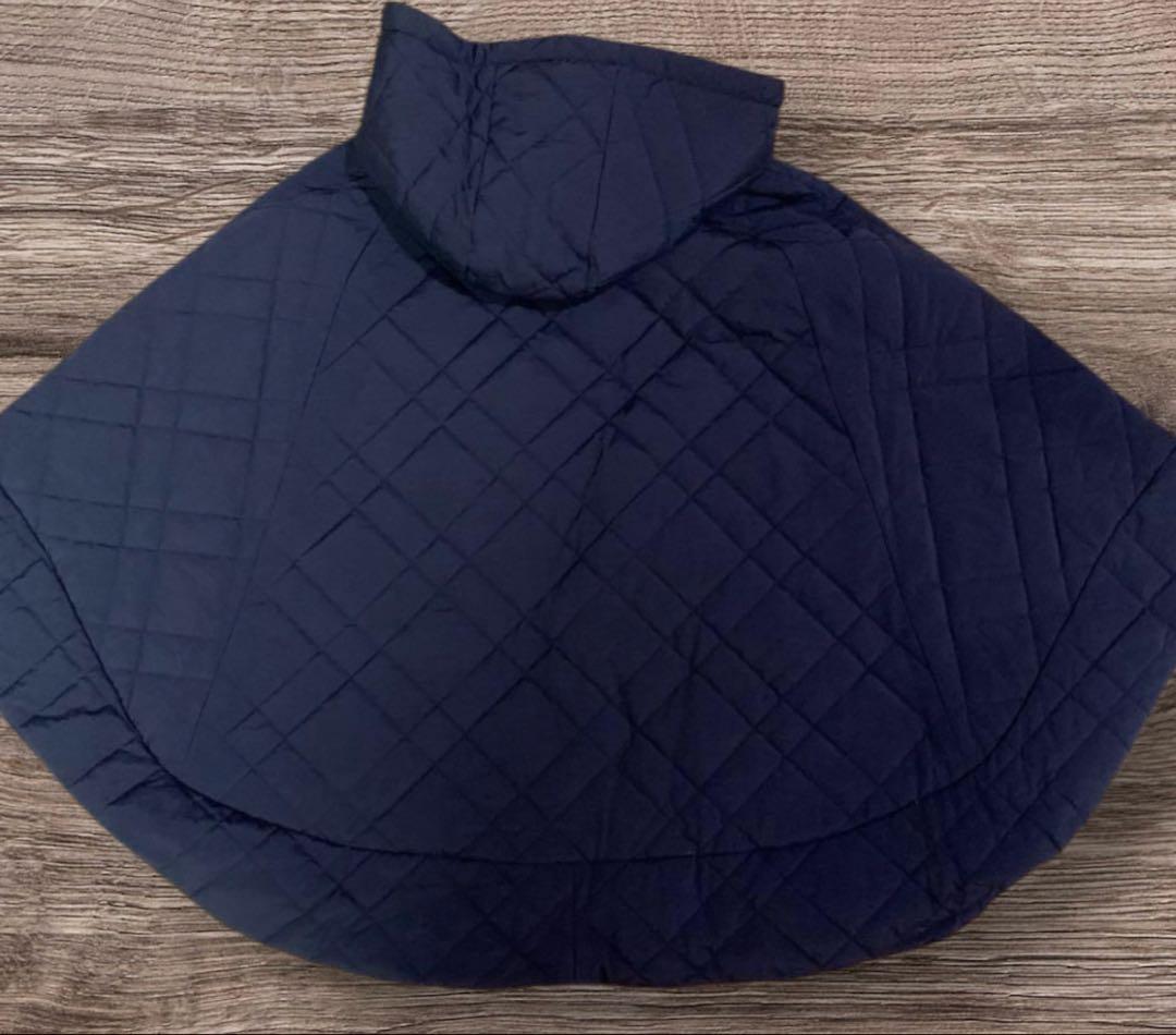 【極美品】maison de Dolce キルティングポンチョ ドルチェ　黒