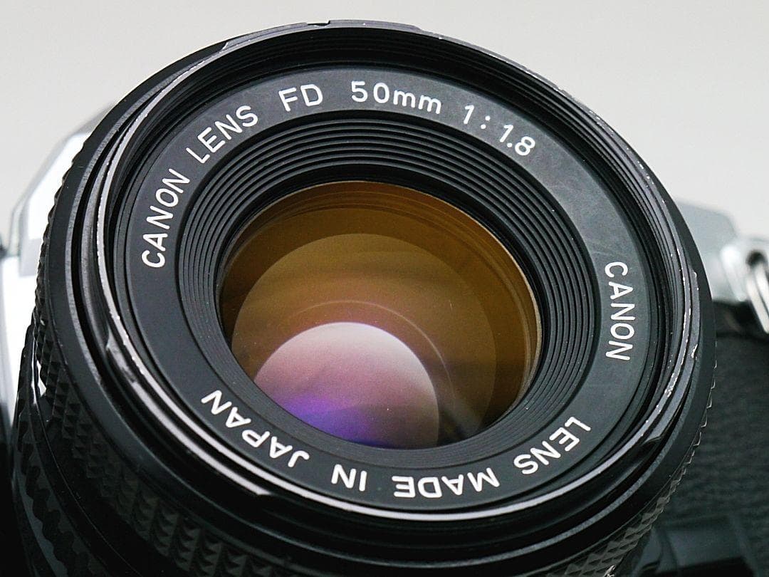 Canon AE-1 50mm F1.8付き 動作チェック済み 付属品付き