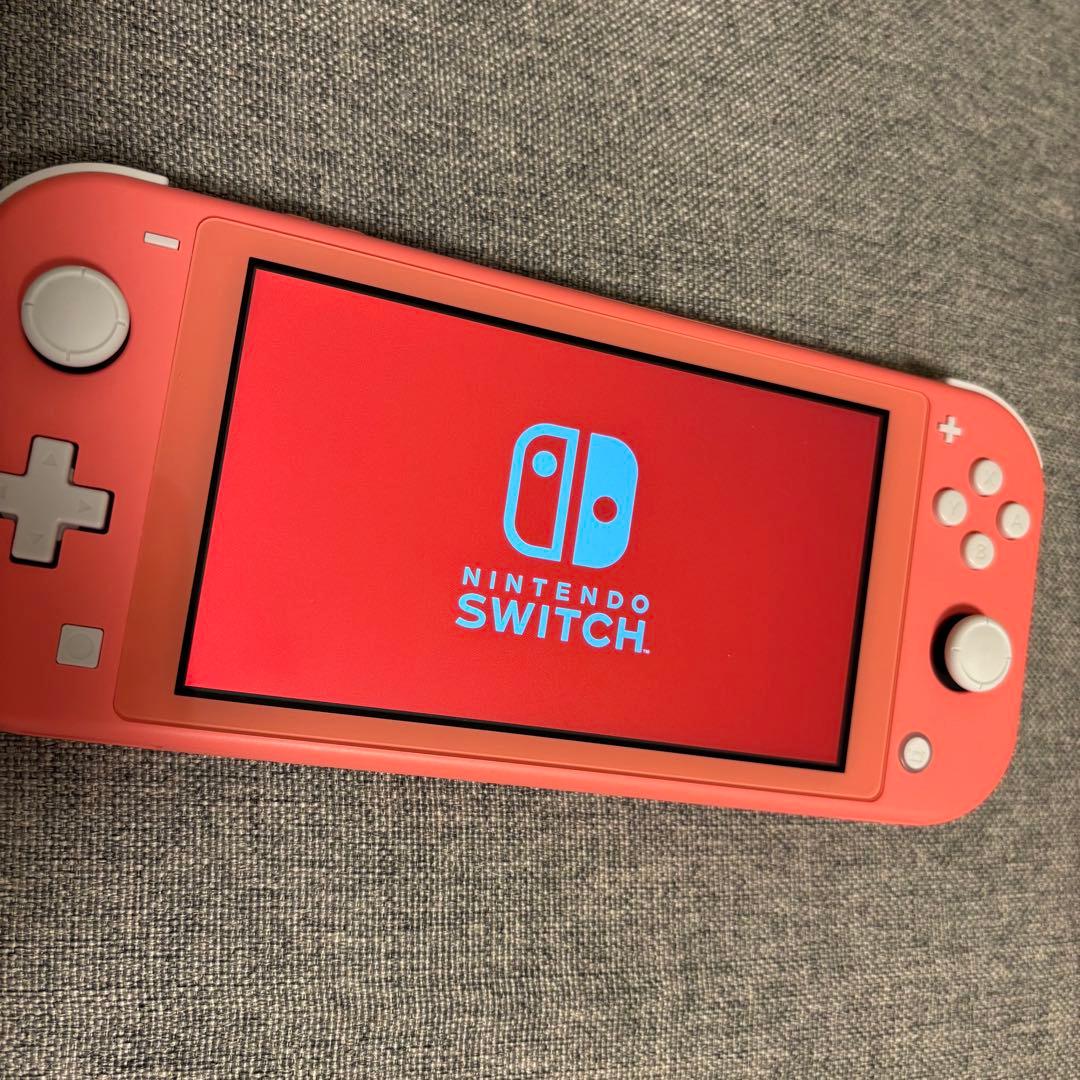 Nintendo Switch Lite 本体 ピンク 充電器付き