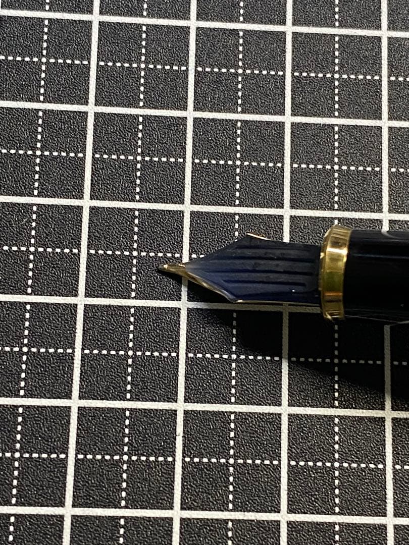 Burberry NOVA 布張り　万年筆　字幅M