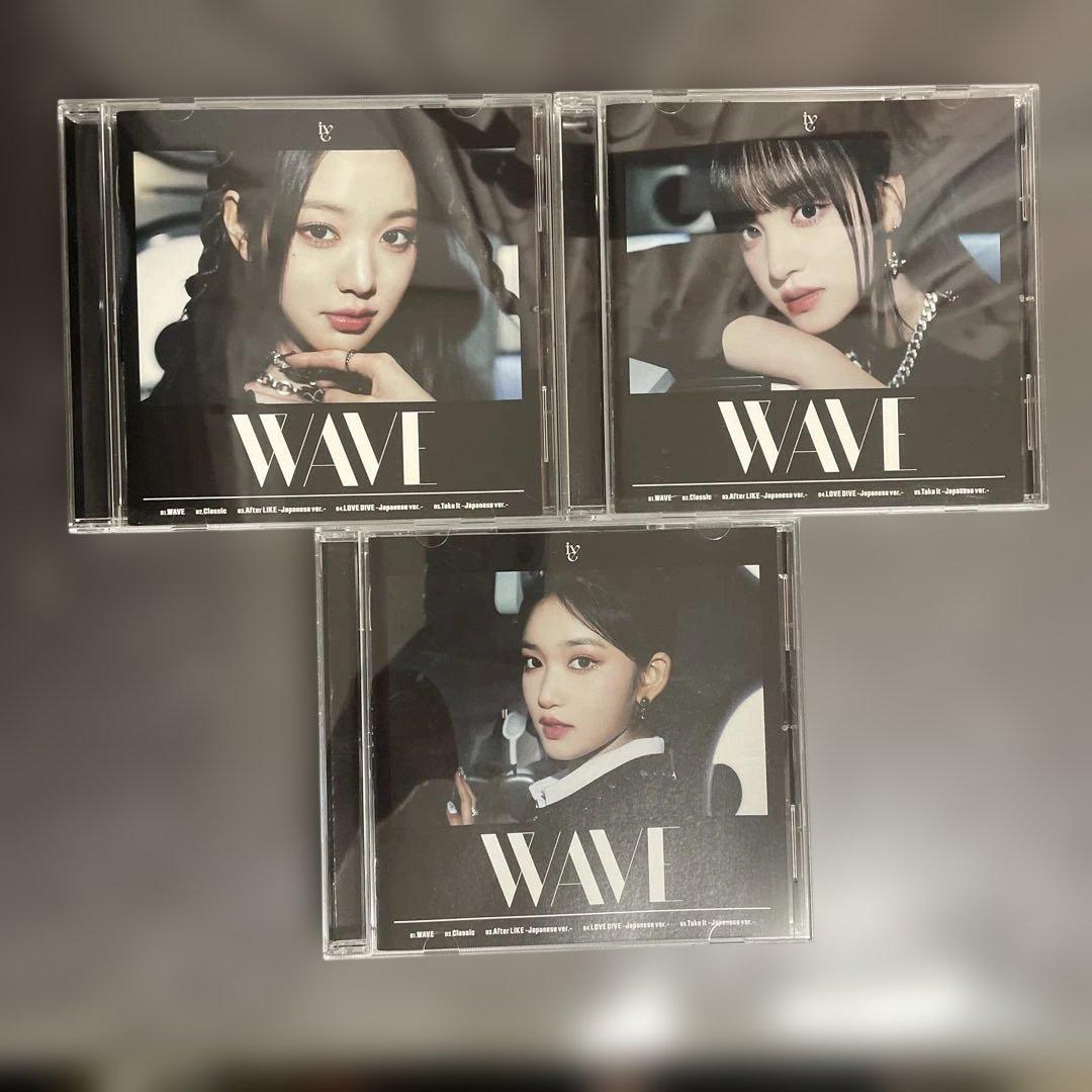 IVE WAVE DIVE盤 CD トレカ コンプ